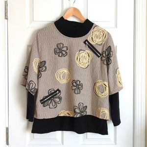NWOT Ladies light sweater Sz L